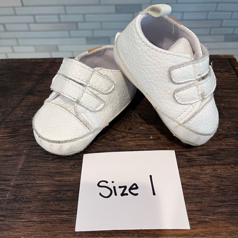 Leather Sneakers Infant First Walking Shoes